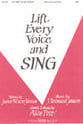 Lift Every Voice and Sing SAB choral sheet music cover